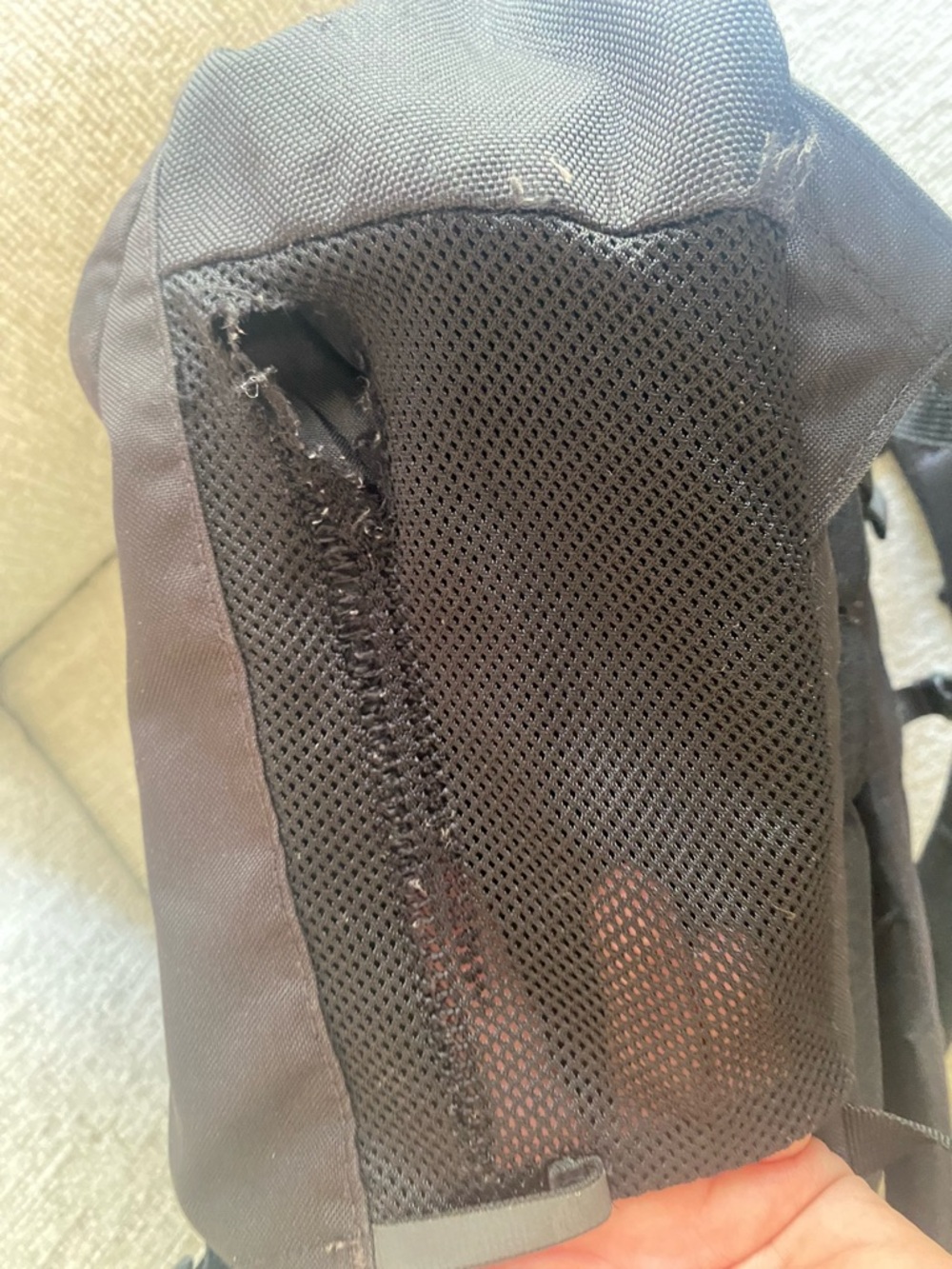The North Face Black Men's Backpack with Front Pocket - Picture 8 of 10